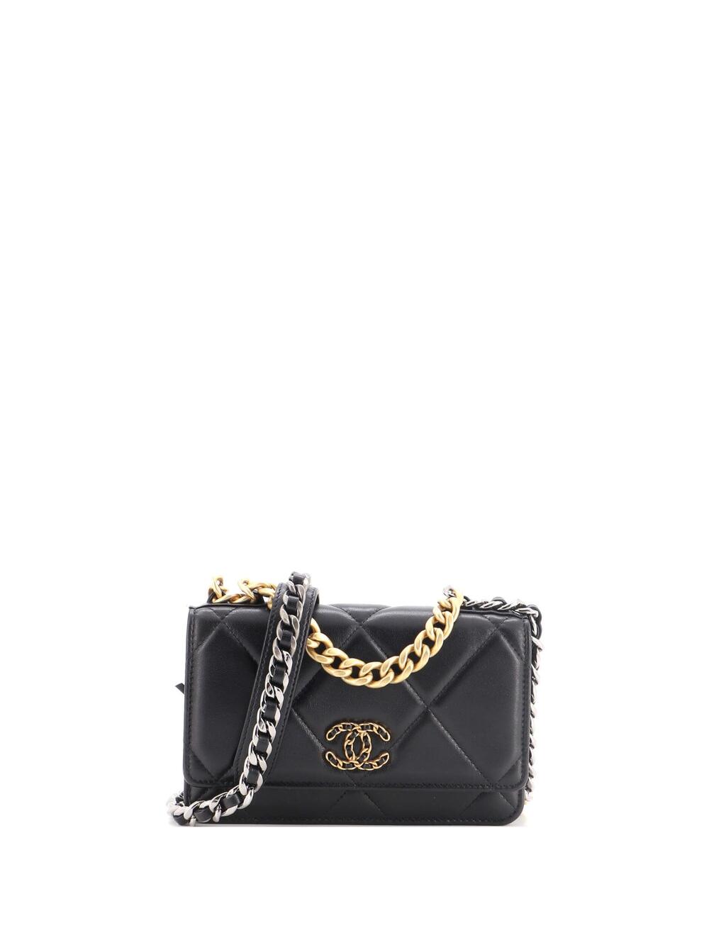 Chanel 19 Wallet On Chain Quilted #377776C39B